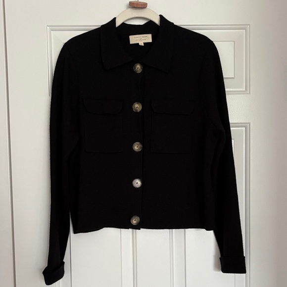Sezane Betty Cardigan in Black - M - EUC - Picture 1 of 4